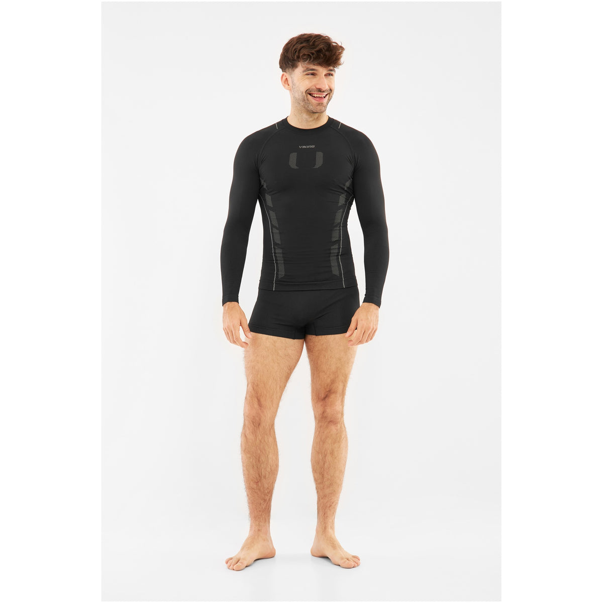pánské termoprádlo Viking Eiger 2.0 Set black/grey