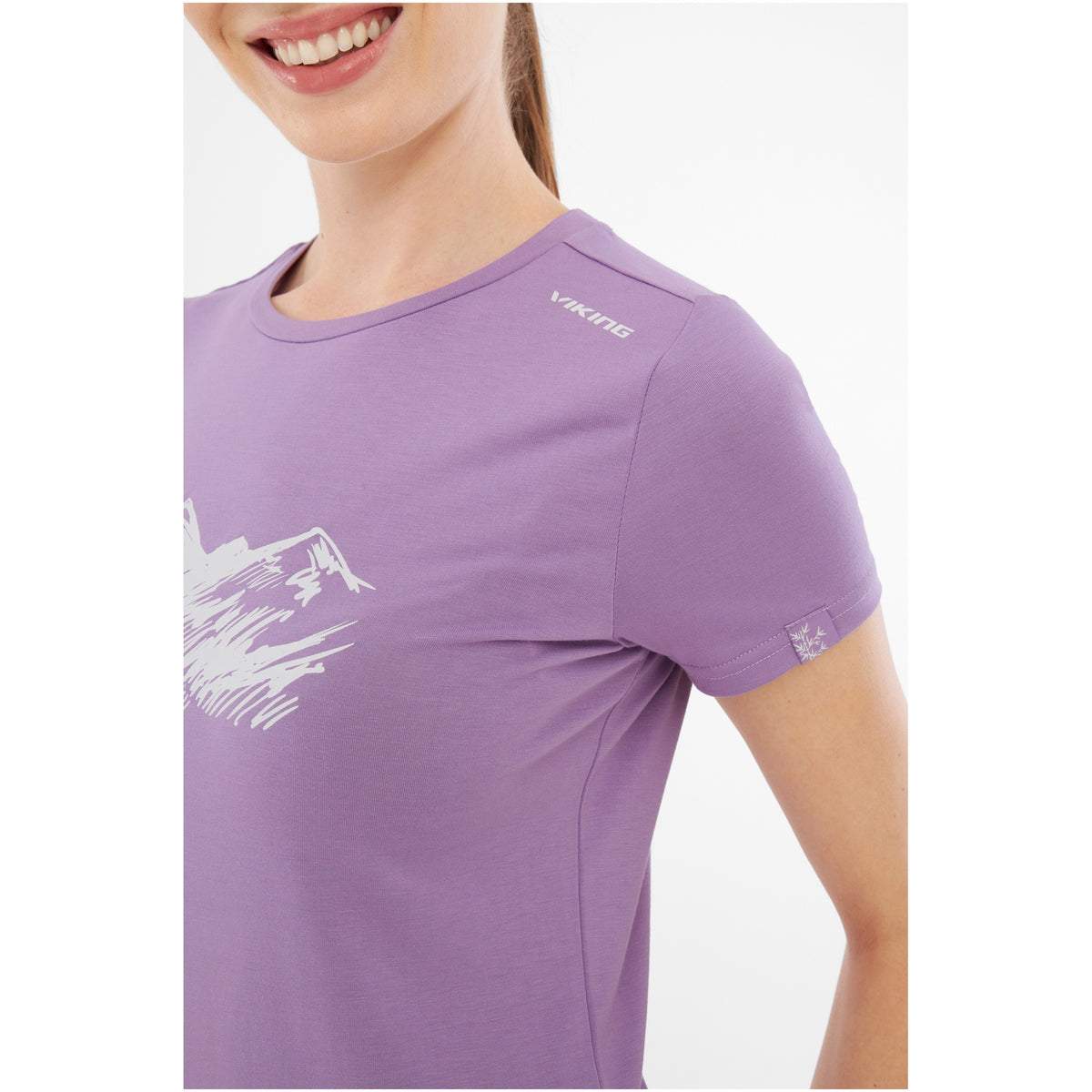 dámské tričko Viking Lenta Bamboo Light purple