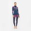 dámské termoprádlo Viking Fusion Lady Set blue purple