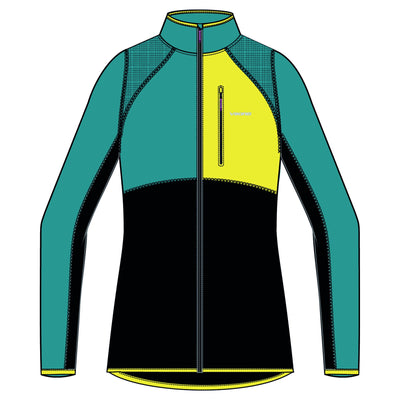 dámska mikina Viking Midland Lady turquise/black