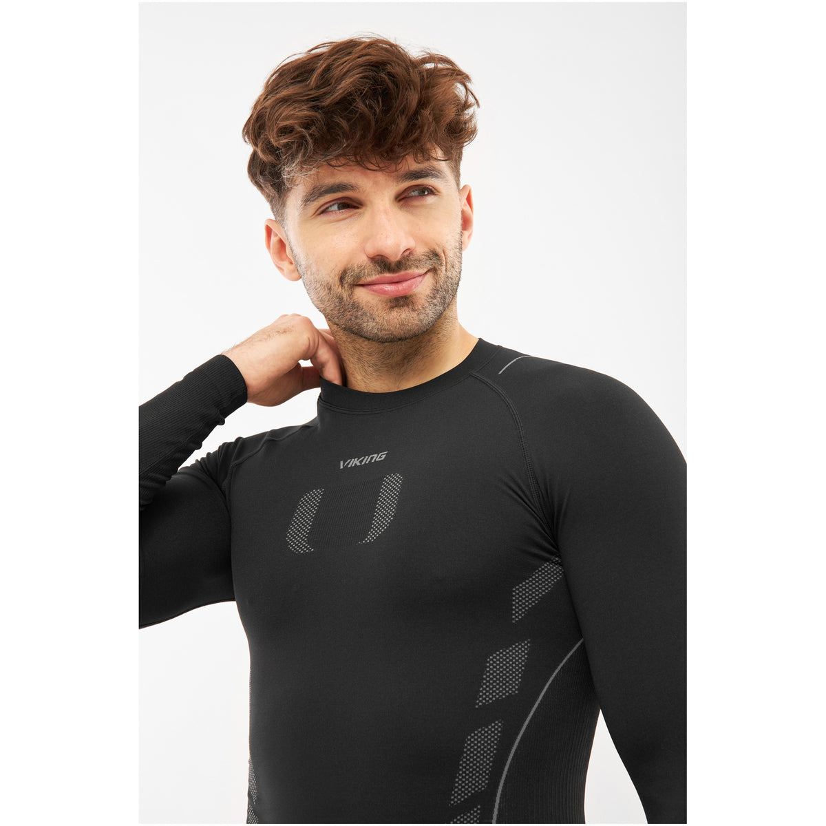 pánské termoprádlo Viking Eiger 2.0 Set black/grey