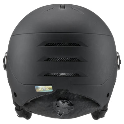 lyžařská přilba uvex wanted visor black mat