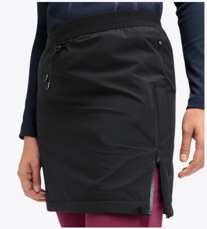sukně Maier Sports RAINSKIRT WINTER black