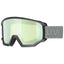 lyžařské brýle uvex athletic CV black matt/opal-yellow