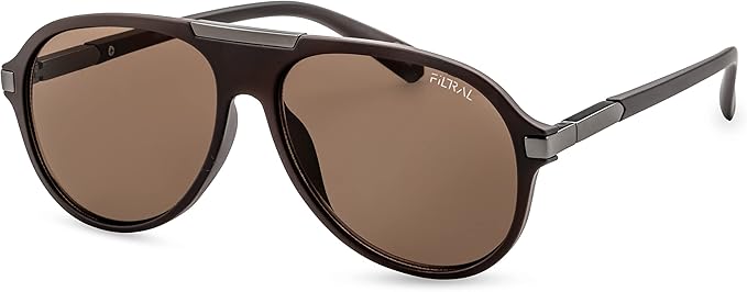 sluneční brýle Filtral 3096023 Green Line dark brown matt