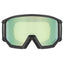 lyžařské brýle uvex athletic CV black matt/opal-yellow