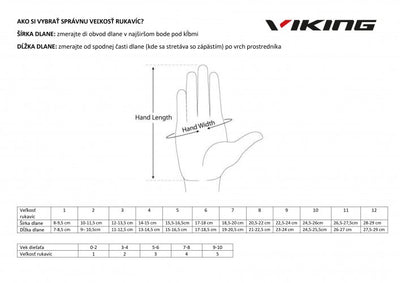 rukavice Viking Fiordic pink