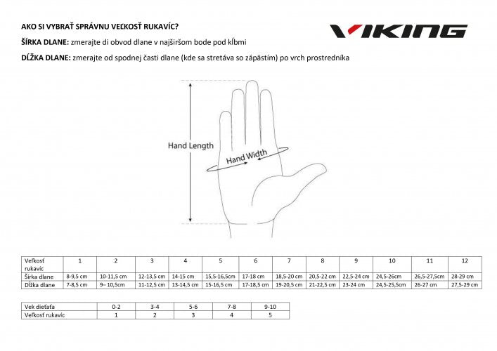 rukavice Viking Barocca white