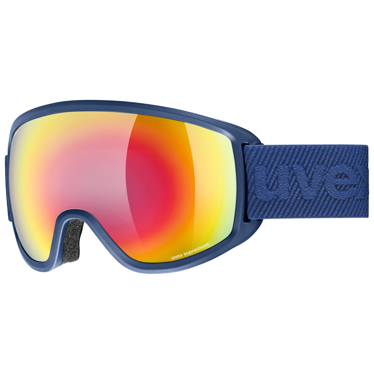 lyžařské brýle uvex topic FM sphere navy mat rainbow S3