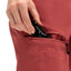 dámské Capri kalhoty Maier Sports Lulaka Capri Loop red orcher