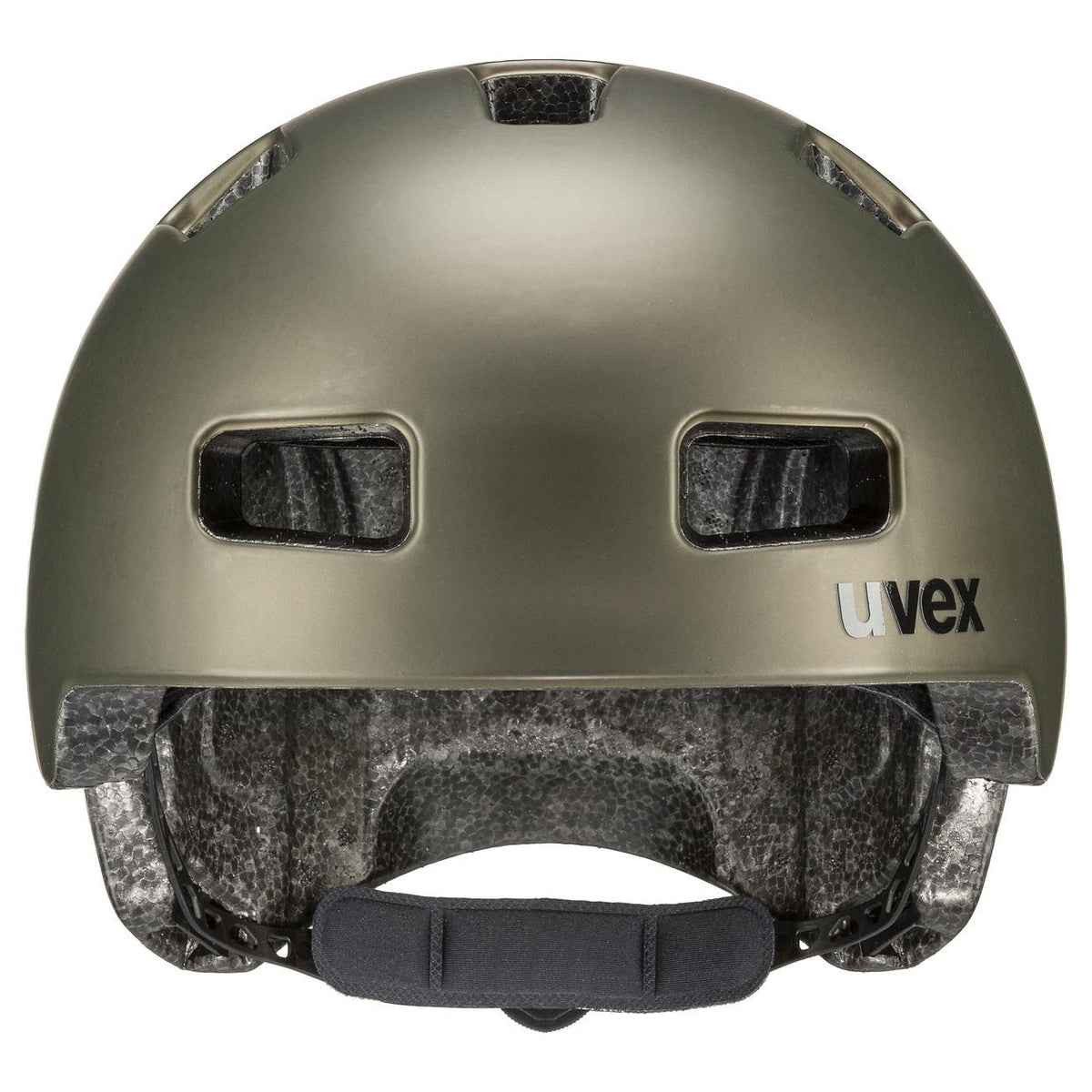 bicycle helmet uvex city 4 green smoke matt