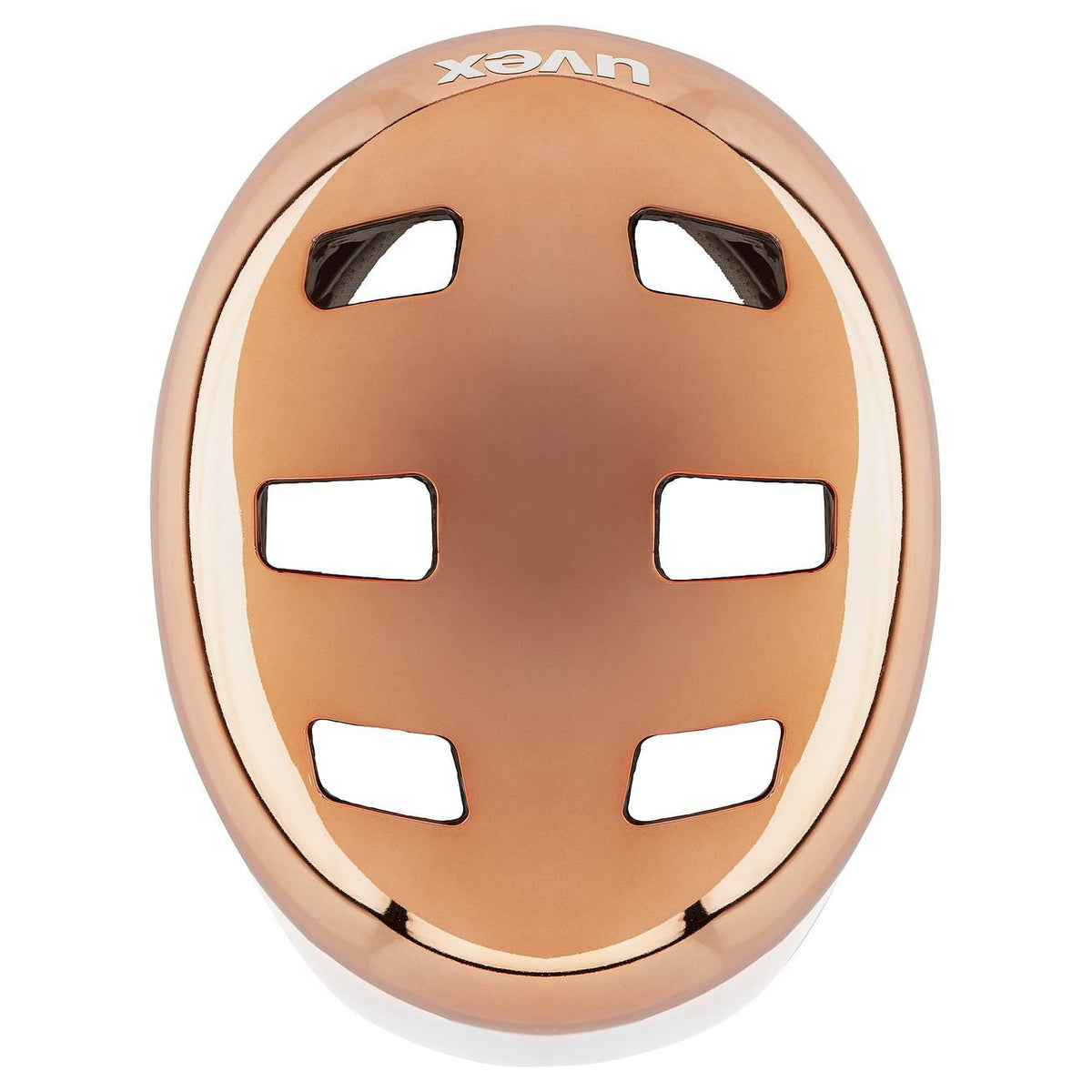 cycling helmet uvex hlmt 5 bike pro rosé chrome