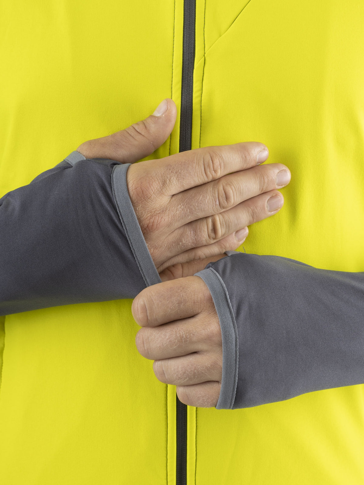 bunda Viking Dimaro Man grey/yellow