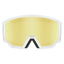lyžařské brýle uvex athletic CV white matt/gold-green