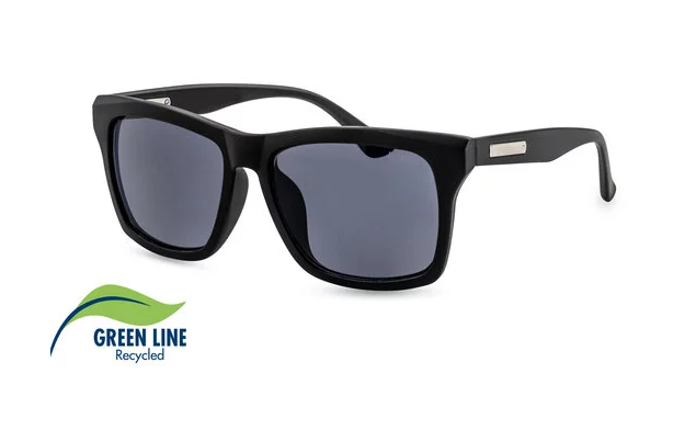 sluneční brýle Filtral 3095023 Green Line black matt