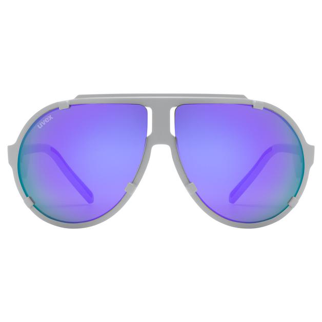 sluneční brýle uvex esntl pina grey matt/mirror purple