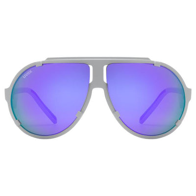 sluneční brýle uvex esntl pina grey matt/mirror purple