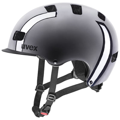 cyklistická přilba uvex hlmt 5 bike pro gunmetal chrome