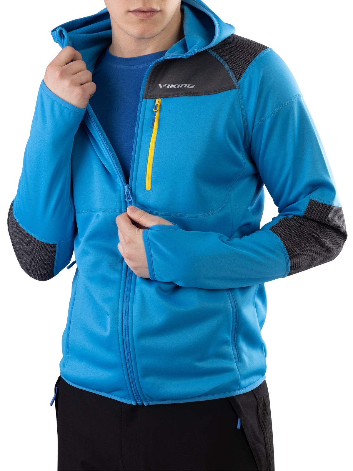 pánská mikina Viking YOSEMITE Man blue/ yellow