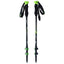 turistické hole Viking KIVI black/lime