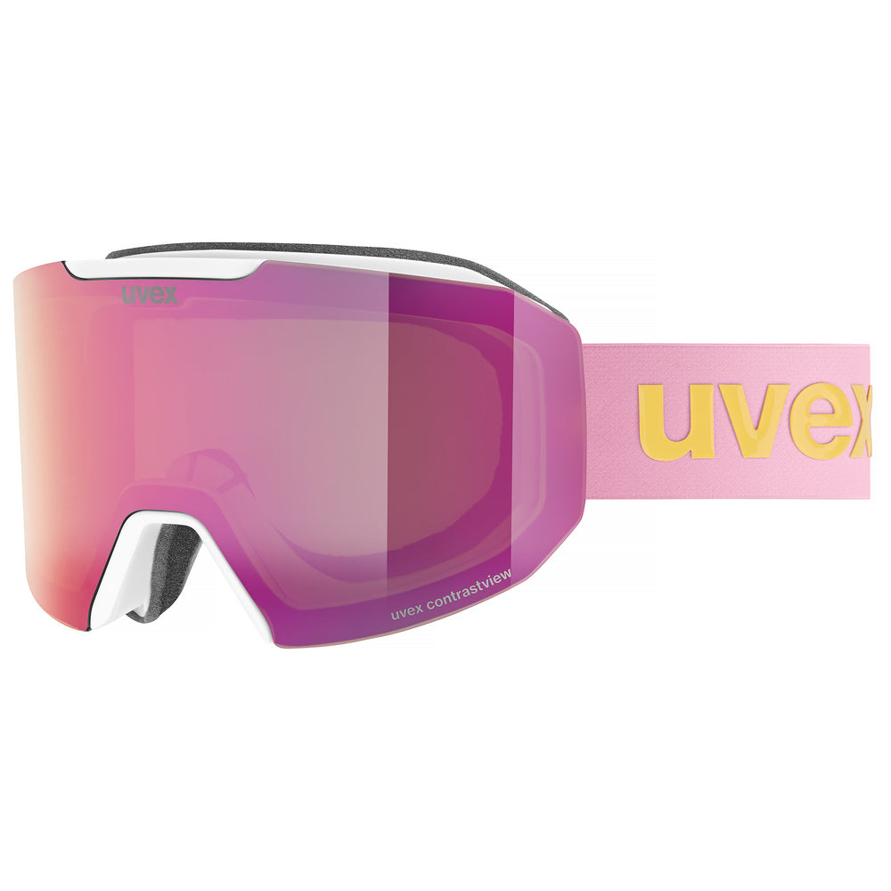 lyžařské brýle uvex evidnt ATTRACT WE whit dl/FM rose-green
