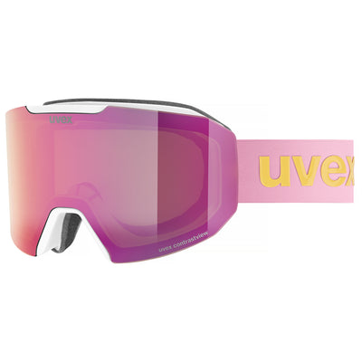 lyžařské brýle uvex evidnt ATTRACT WE whit dl/FM rose-green
