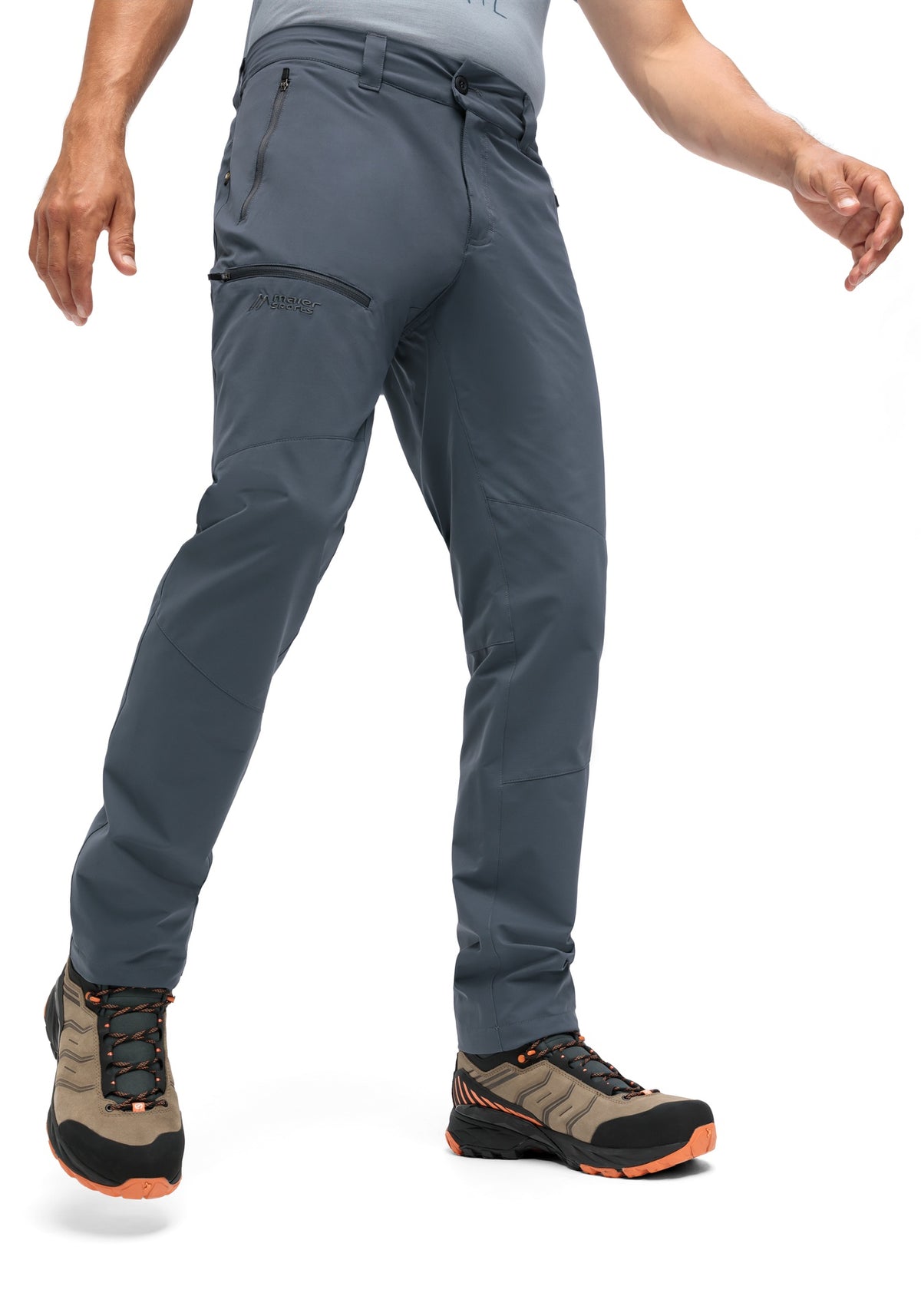 pánské turistické kalhoty Maier Sports Nil Loop ombre blue