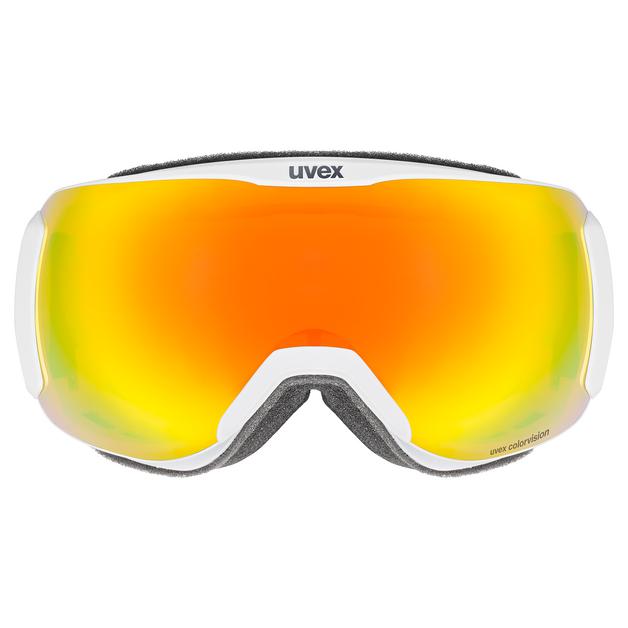 lyžařské brýle uvex downhill 2100 CV white matt SL/orange-orange S2