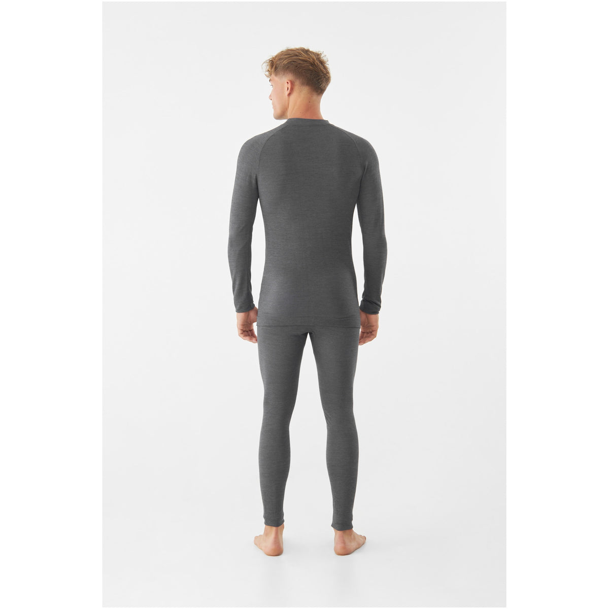 pánské termoprádlo Viking Shuter Man Set Merino Bamboo grey melange