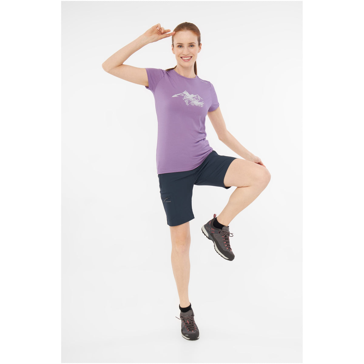 dámské tričko Viking Lenta Bamboo Light purple