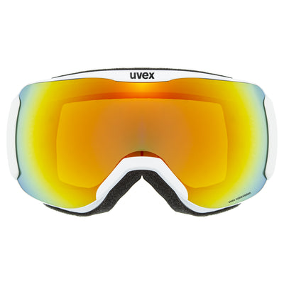 lyžařské brýle uvex downhill 2100 CV race white mat S2