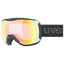 lyžiarske okuliare uvex downhill 2100 V black matt dl/rainbow-clear S1-3