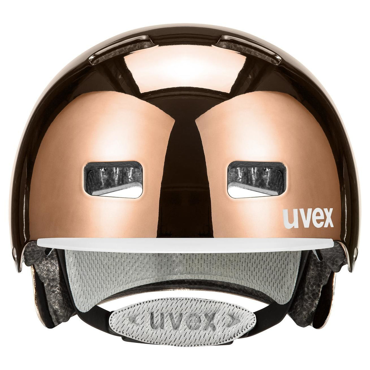 cycling helmet uvex hlmt 5 bike pro rosé chrome