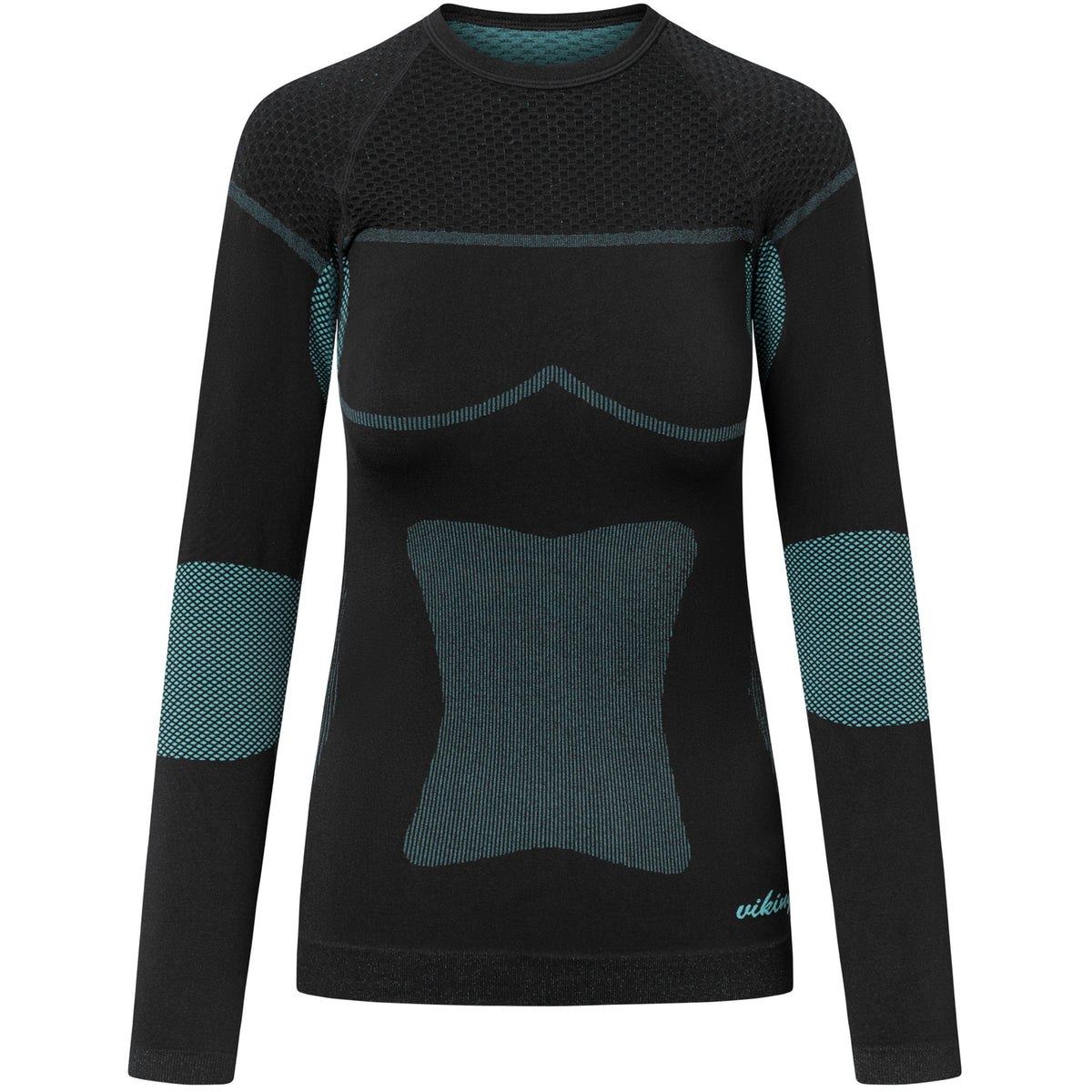 dámské termoprádlo Viking Ilsa black turquoise