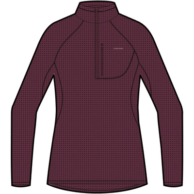 dámska mikina Viking Admont Lady claret