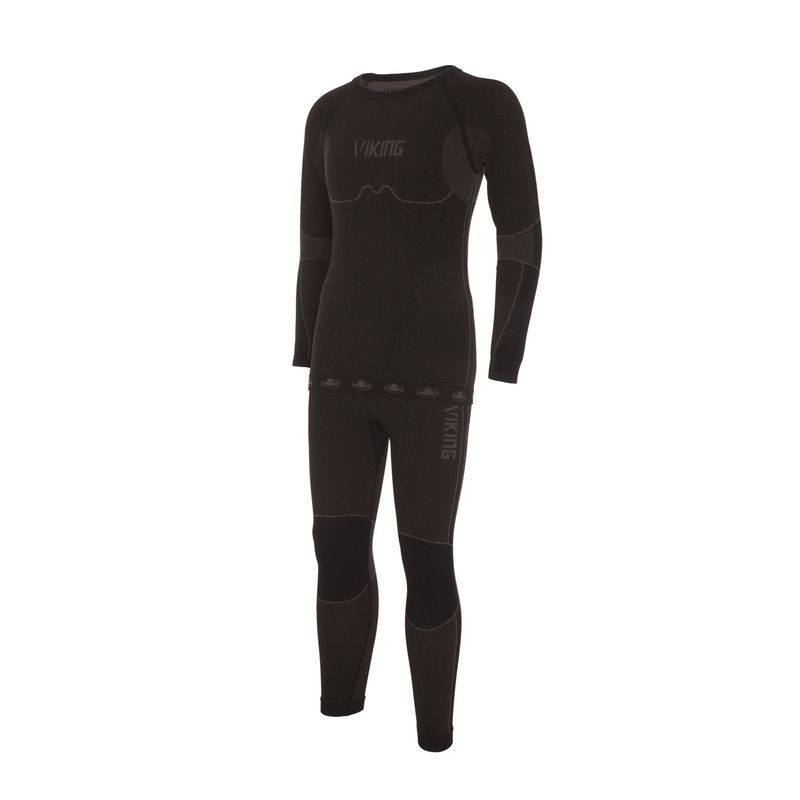 dětské termoprádlo Viking Riko black