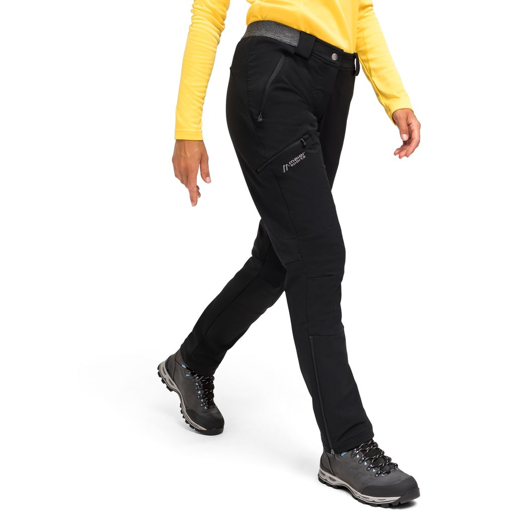 dámské zimní turistické kalhoty Maier Sports NORIT WINTER W black