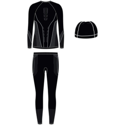 dětské termoprádlo Viking Riko 2.0 Football Set black