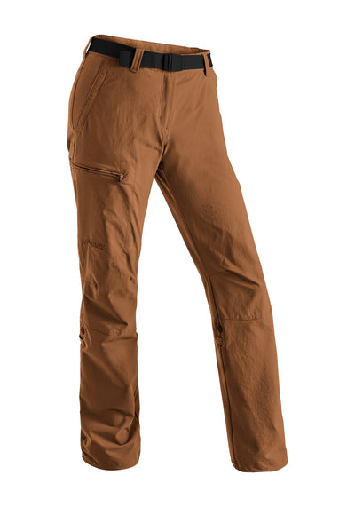 dámské kalhoty Maier Sports Lulaka  rustic amber