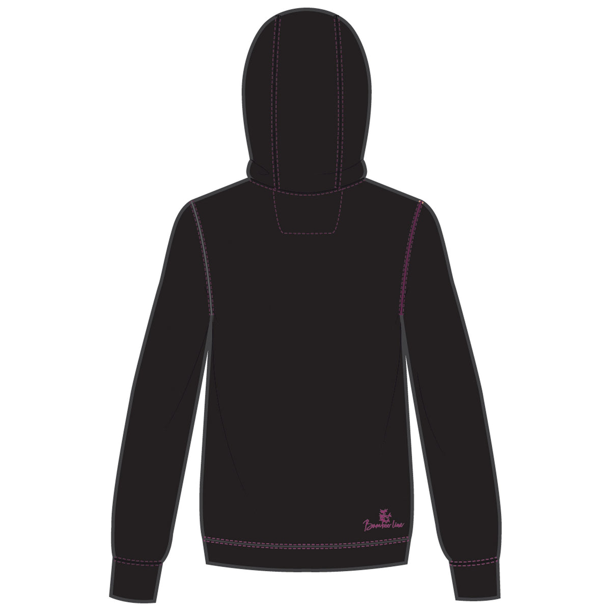 mikina Viking LAXA Bamboo Lady black/pink