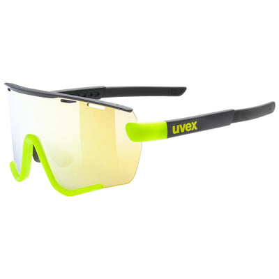 sluneční brýle uvex sportstyle 236 set black yellow mat
