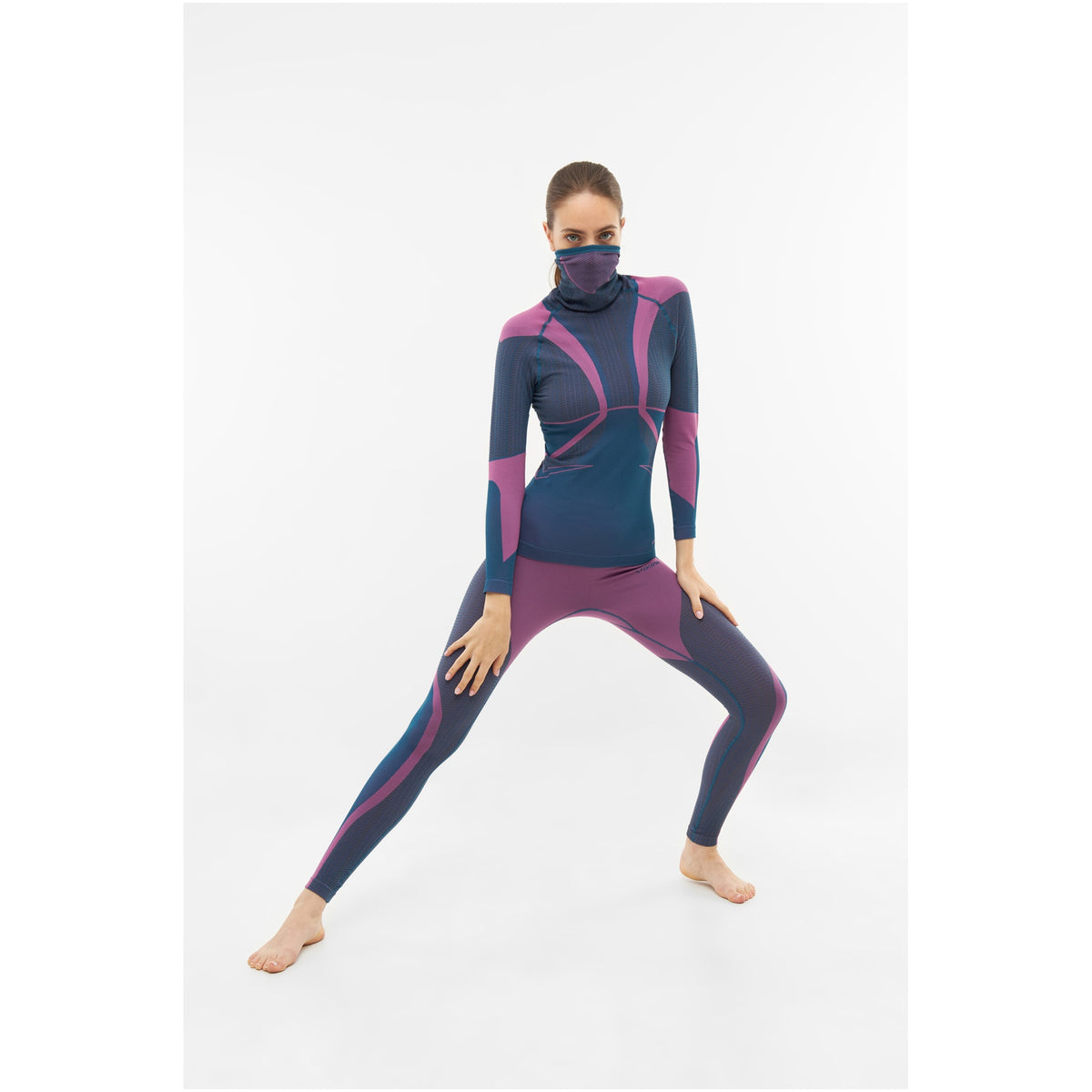 dámské termoprádlo Viking Fusion Lady Set blue purple