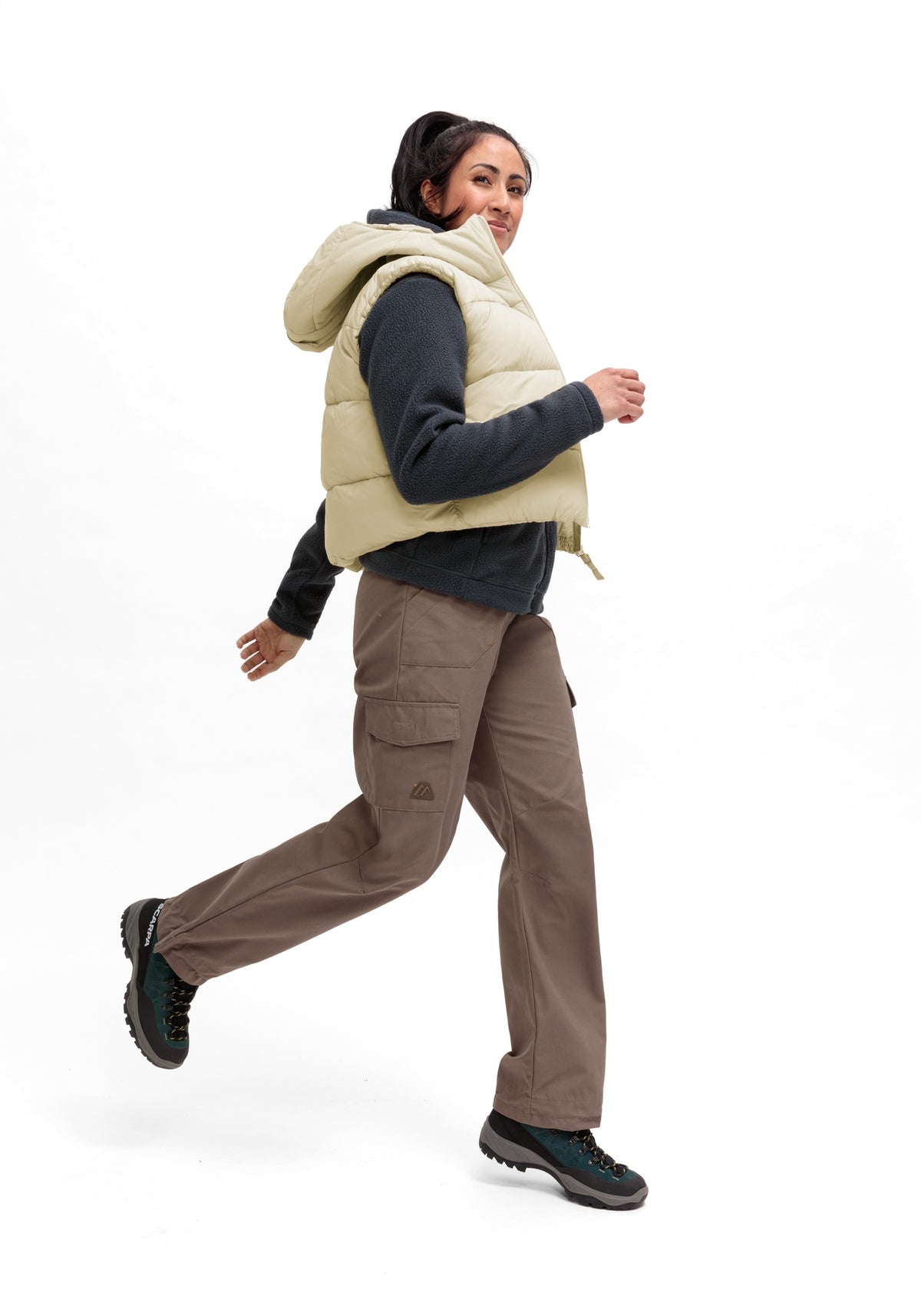 dámska vesta Maier Sports HEATCORE VEST W muslin