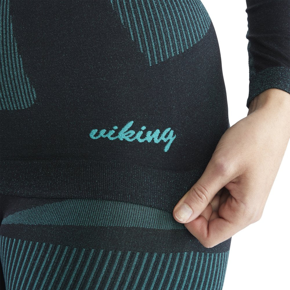 dámské termoprádlo Viking Ilsa black turquoise