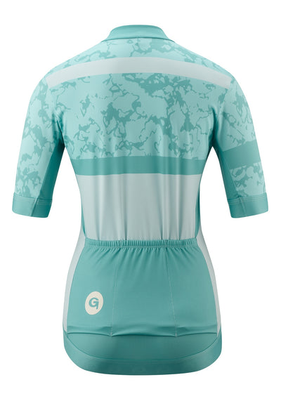 dámský cyklistický dres Gonso SASSINA pale turquoise