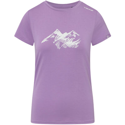 dámské tričko Viking Lenta Bamboo Light purple