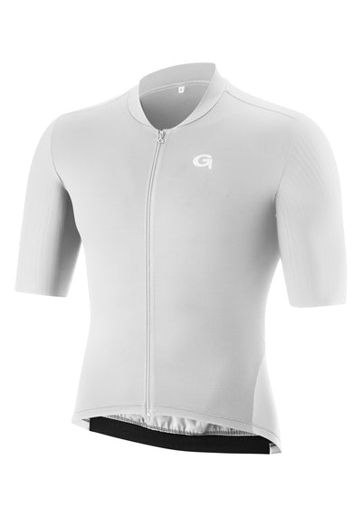 pánský cyklistický dres Gonso Sitivo Trikot M white/black