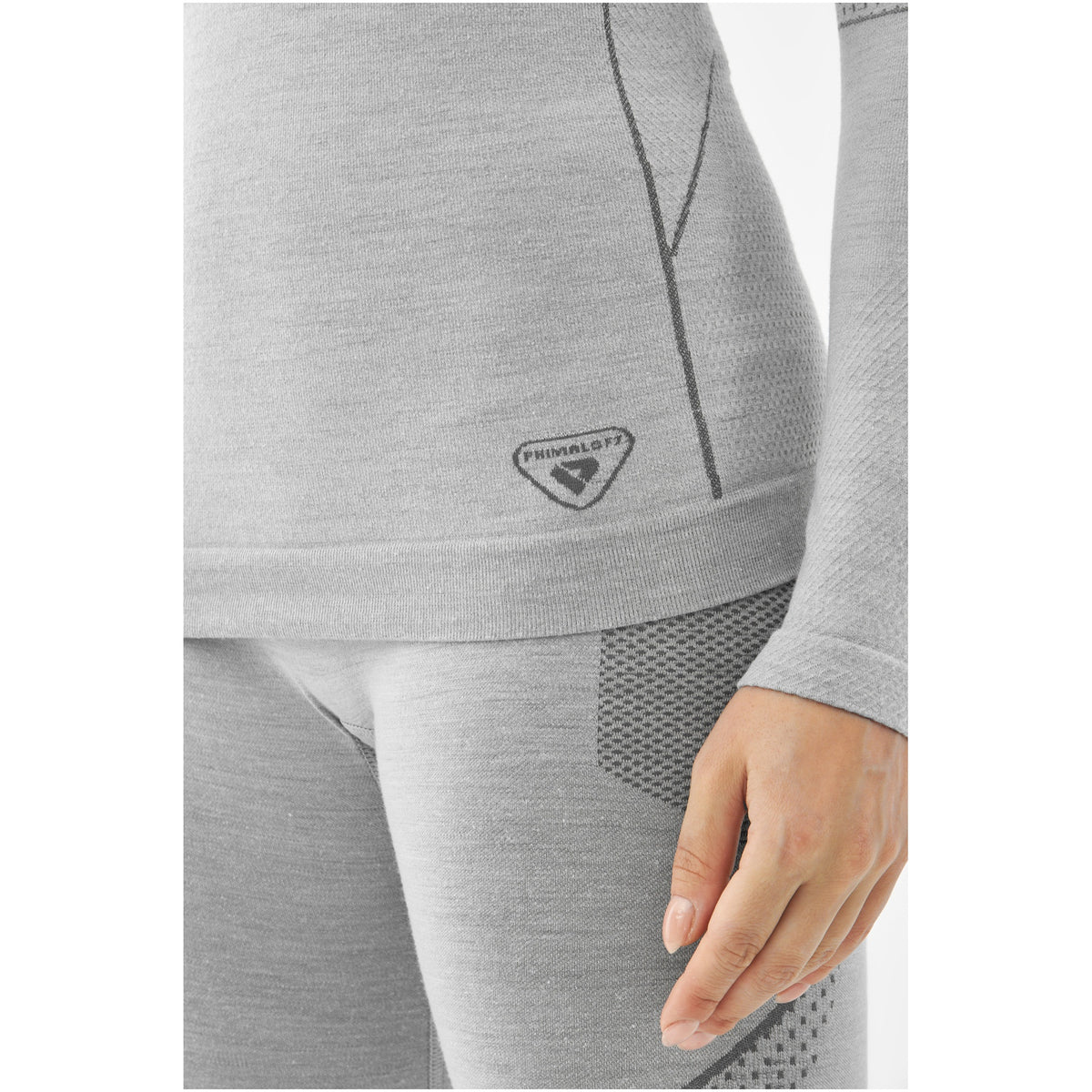 dámské termoprádlo Viking  Lava Primaloft Lady set Light grey