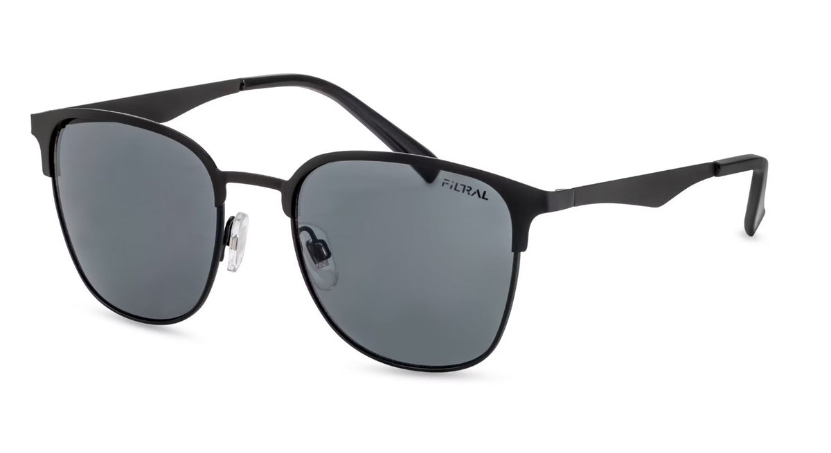 sluneční brýle Filtral 3092726 MT Green Line black matt/black glitering