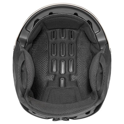 lyžařská přilba uvex stance warm grey-black matt